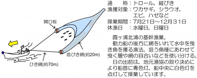 わかさぎ・しらうおひき網漁業