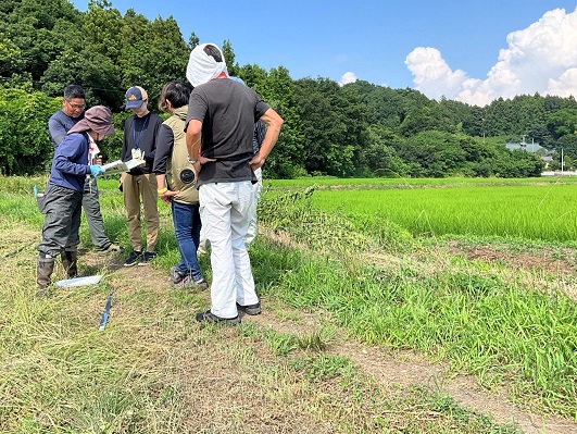 「うしく河童米」圃場説明