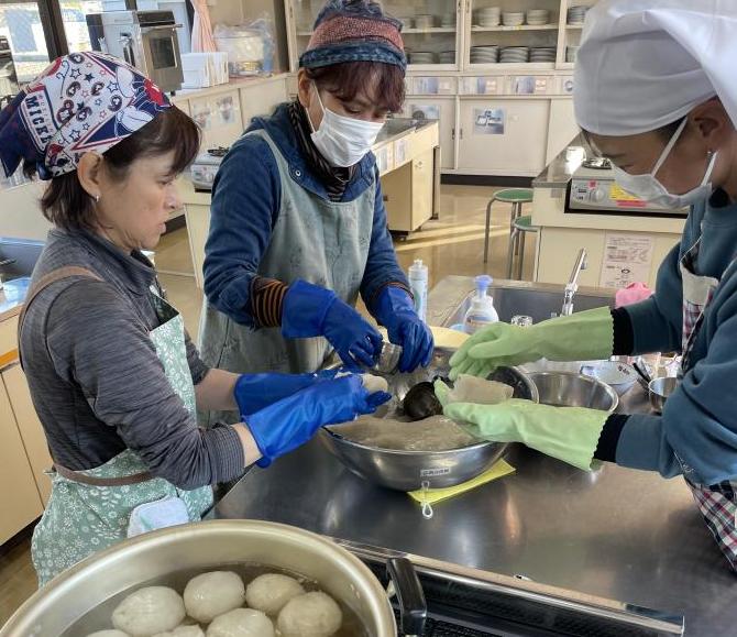 こんにゃく作り1