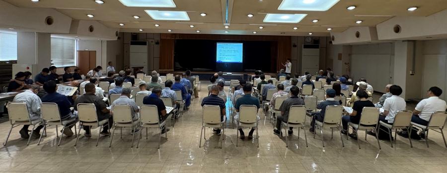 下妻市で「水稲の高温障害対策研修会」