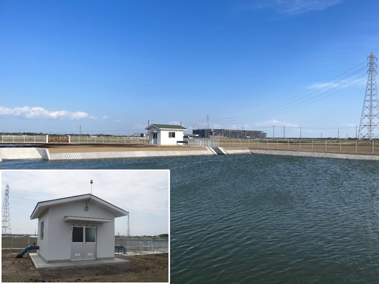 経営体育成基盤整備事業三坂地区第1用水機場工事写真