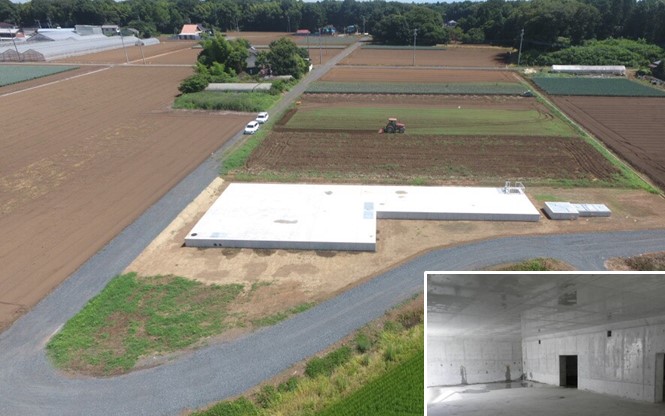 畑地帯総合整備事業冨田地区かんがい排水事業霞ヶ浦用水3期地区用水機場工事写真