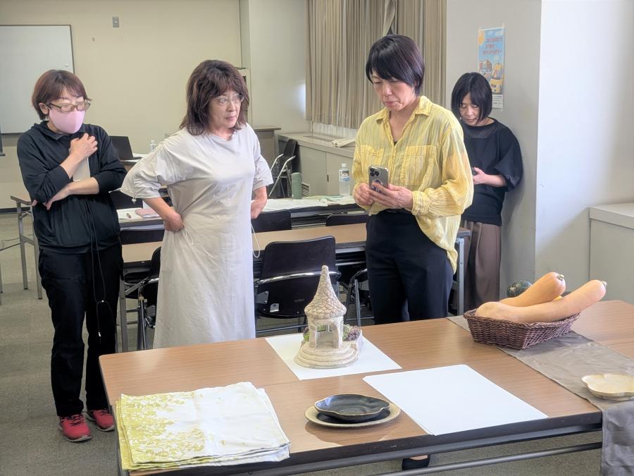 写真撮影の様子