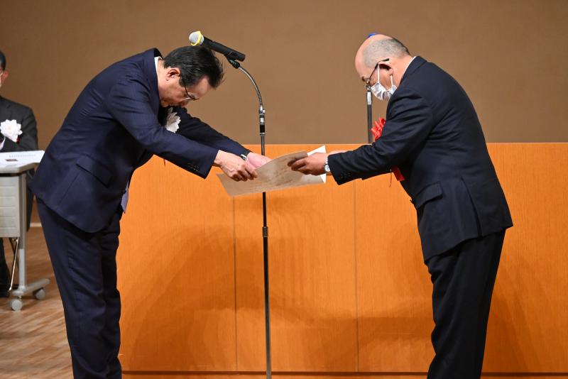 美しい水土里づくり表彰の写真（小林地域資源環境保全向上活動組織）