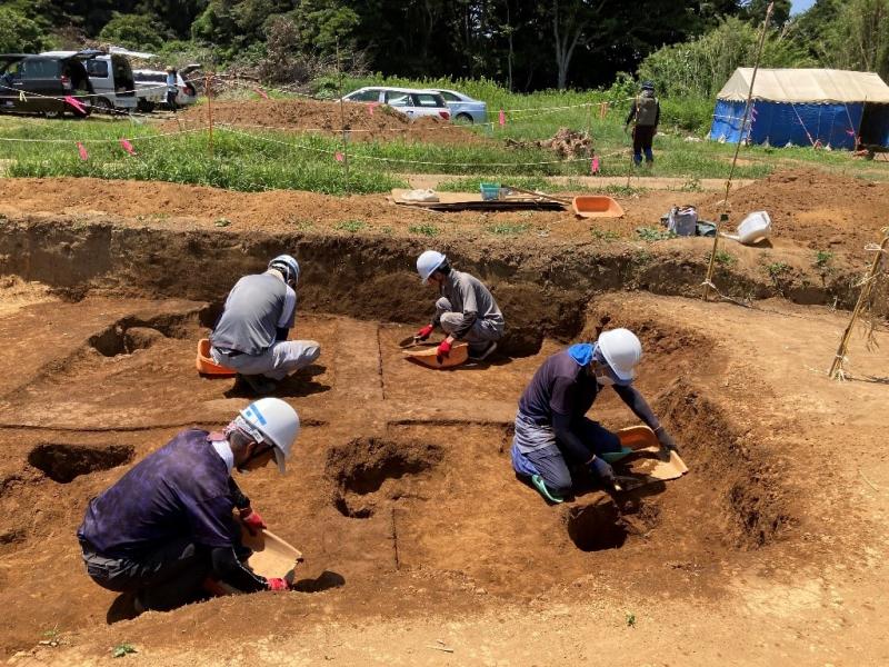 発掘調査状況