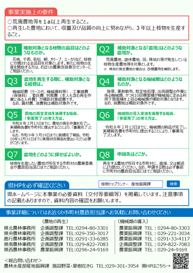 枝物チラシ４裏