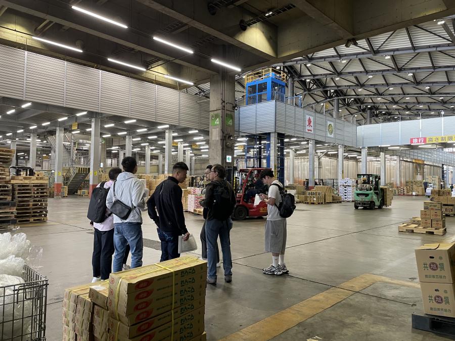 いばらき海外食品ビジネスサポーター市場見学