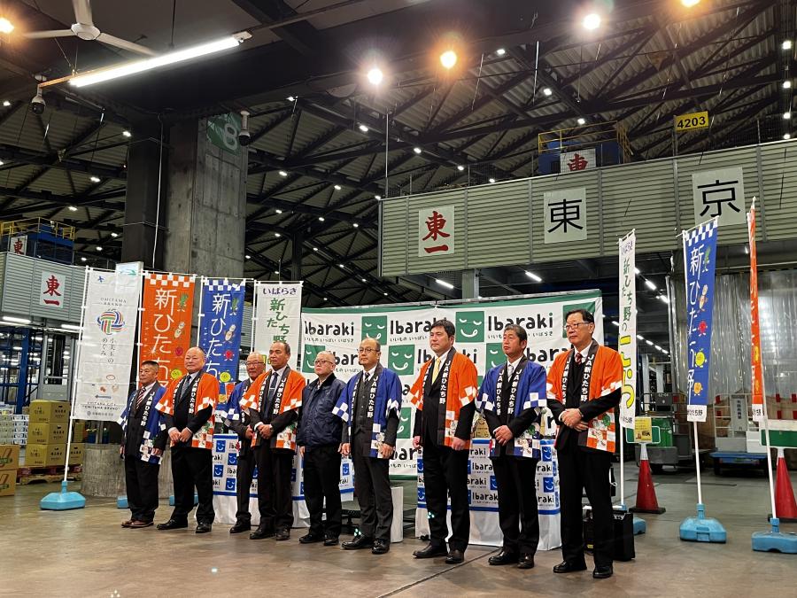 JA新ひたち野にらトップセールス