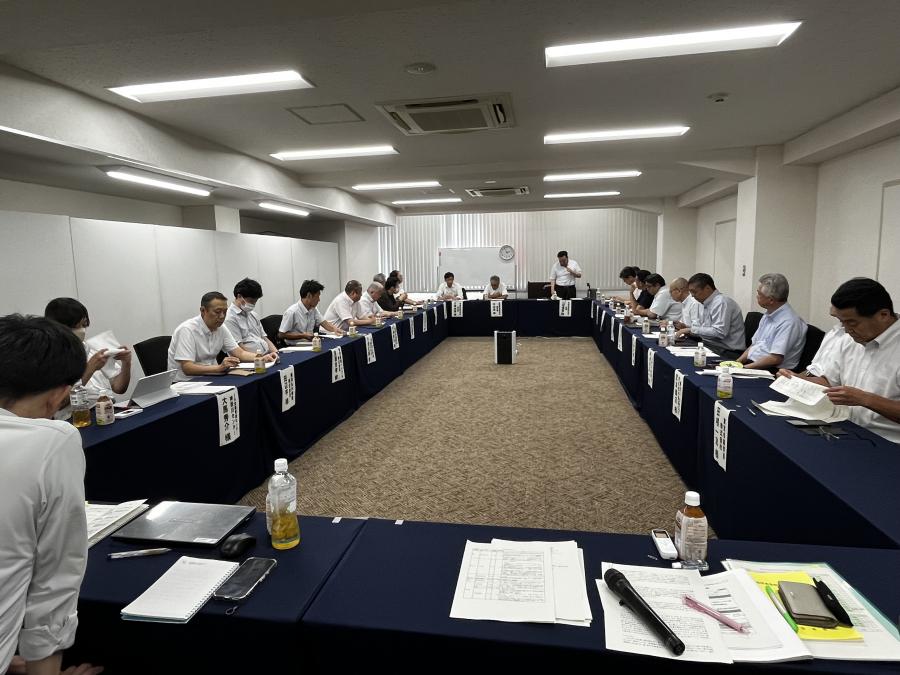 茨城野菜研究会全体会議のようす