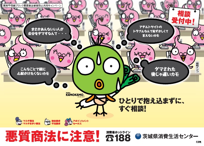 平成29年度若者向け悪質商法被害防止キャンペーンポスター